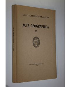 käytetty kirja Acta geographica 15 (lukematon)