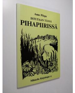 Kirjailijan Aune Piispa käytetty kirja Istutaan tässä pihapiirissä