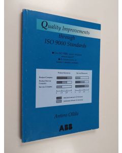 Kirjailijan Antero Ollila käytetty kirja Quality Improvements Through ISO 9000 Standards : Can ISO 9000 Quality Standards Improve Quality? - A Classification of Business-to-business Companies