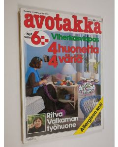 käytetty kirja Avotakka 11/1979