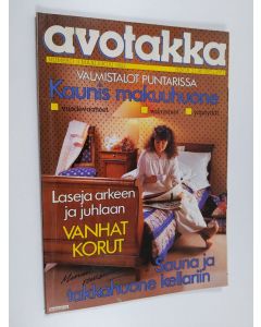 käytetty kirja Avotakka 3/1987