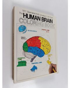 Kirjailijan Marian C. Diamond käytetty kirja The human brain coloring book