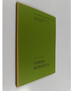 Kirjailijan Matti Vilppula käytetty kirja Vihdin murretta (signeerattu)
