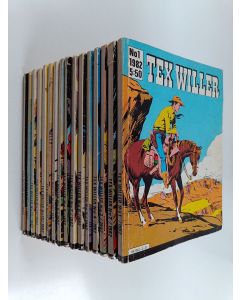 käytetty kirja Tex Willer vuosikerta 1982 (1-16)