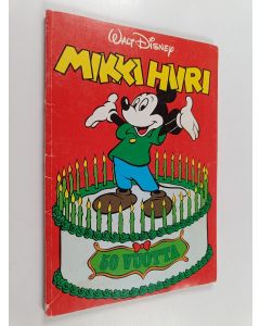 Kirjailijan Walt Disney käytetty kirja Mikki Hiiri 50 vuotta