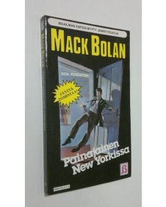 Kirjailijan Mack Bolan käytetty kirja Painajainen New Yorkissa