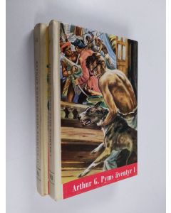 Kirjailijan Edgar Allan Poe käytetty kirja Arthur Gordon Pyms äventyr 1-2
