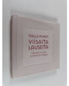 Kirjailijan A. A. Milne käytetty kirja Nalle Puhin viisaita lauseita