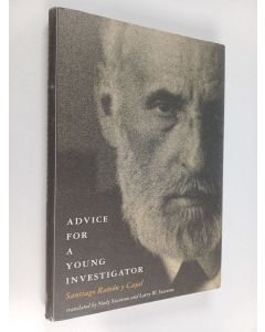Kirjailijan Santiago Ramón y Cajal käytetty kirja Advice for a young investigator