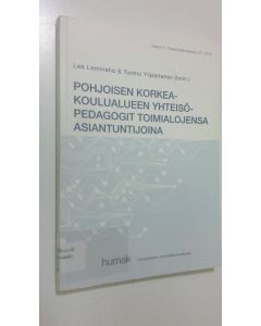 Kirjailijan Lea ym. Leminaho käytetty kirja Pohjoisen korkeakoulualueen yhteisöpedagogit toimialojensa asiantuntijoina