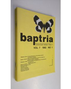 käytetty teos Baptria vol 7 1982 n:o 1-4 : Suomen perhostutkijain seuran tiedotuslehti