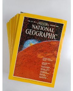käytetty kirja National geographic vuosikerta 1980