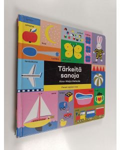 Kirjailijan Aino-Maija Metsola käytetty kirja Tärkeitä sanoja : pienen oppijan kirja