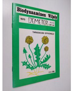 käytetty teos Demeter 2/1975 - Biodynaaminen viljely