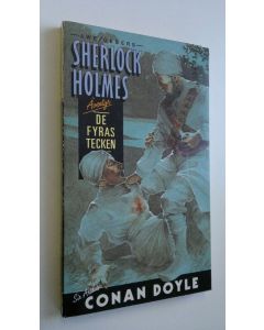 Kirjailijan sir Arthur Conan Doyle käytetty kirja Sherlock Holmes: De Fyras Tecken
