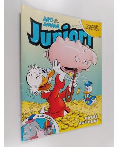 Kirjailijan Walt Disney käytetty teos Aku Ankka juniori 3/2019