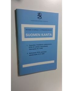 käytetty kirja Euroopan turvallisuus- ja yhteistyökonferenssi : Suomen kanta