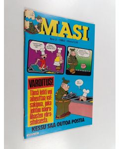 Kirjailijan Mort Walker käytetty teos Masi 2/1983