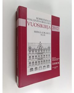 käytetty kirja Korkeimman hallinto-oikeuden vuosikirja 2012, heinä-lokakuu 53-93 = Högsta förvaltningsdomstolens årsbok 2012, juli-oktober 53-93