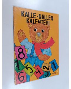 Kirjailijan Juhani Järvelä käytetty teos Kalle-Nallen kalenteri