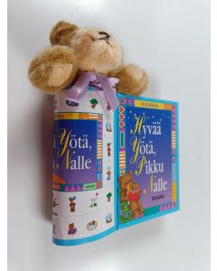 Kirjailijan Cathy Beylon & Leslie McGuire ym. käytetty kirja Hyvää yötä, pikku Nalle (+nalle)