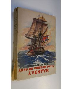 Kirjailijan Edgar Allan Poe käytetty kirja Arthur Gordon Pyms äventyr