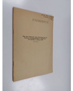 Kirjailijan Jouko Kaisila käytetty teos Über das vorkommen zweier generationen bei den finnischen grosschmetterlingen im allgemeinen und besonders im sommer 1953 (eripainos)