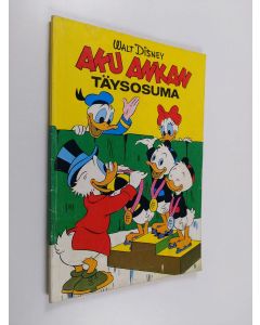 Kirjailijan Walt Disney käytetty kirja Aku Ankan täysosuma