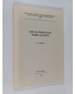 Kirjailijan Eva Gårding käytetty kirja The Scandinavian Word Accents