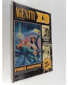 käytetty kirja Agentti X9 6/1986