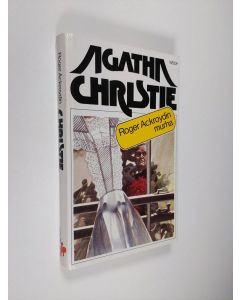 Kirjailijan Agatha Christie käytetty kirja Roger Ackroydin murha