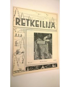 käytetty teos Retkeilijä N:o 4 1938 : yleinen retkeily- ja ulkoilulehti