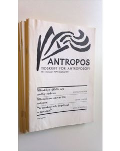 käytetty teos Antropos 1979  : Nr. 1-10 (4,6 puuttuu) Januari-December 1979 Årgång XXV