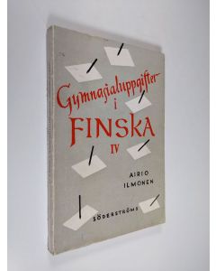 käytetty kirja Gymnasialuppgifter i finska 4