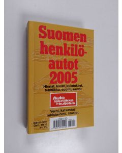 käytetty kirja Suomen henkilöautot 2005