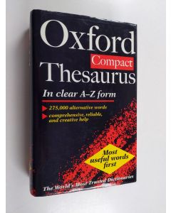 Kirjailijan Laurence Urdang käytetty kirja The Oxford Compact Thesaurus