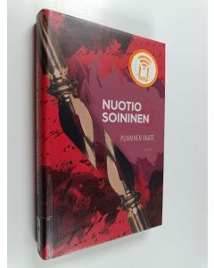 Kirjailijan Eppu ym. Nuotio käytetty kirja Punainen vaate