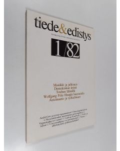 käytetty kirja Tiede & edistys 1/1982