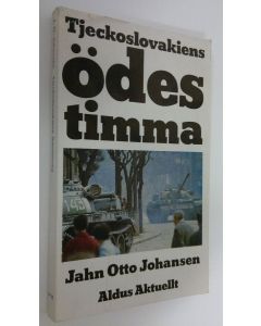 Kirjailijan Jahn Otto Johansen käytetty kirja Tjeckoslovakiens ödes timma
