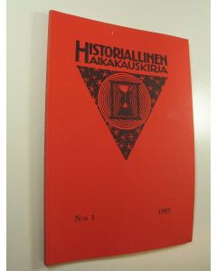 käytetty kirja Historiallinen aikakauskirja 1-4/1989