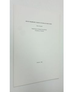 Kirjailijan Ilkka M. Helander käytetty kirja Acute pulmonary toxicity of inhaled endotoxins
