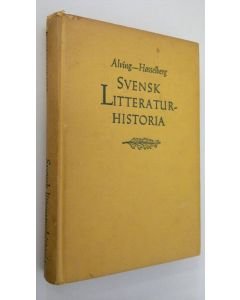 Kirjailijan Hjalmar Alving käytetty kirja Svensk litteraturhistoria