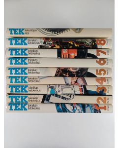 käytetty kirja TEK 1-8 tekniikan tietokeskus + TEK Keksintöjen kirja