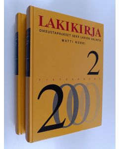 Tekijän Matti Norri  käytetty kirja Lakikirja 2000 1-2
