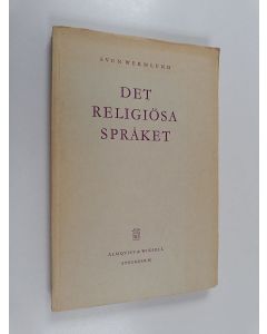 Kirjailijan Sven Wermlund käytetty kirja Det religiösa språket