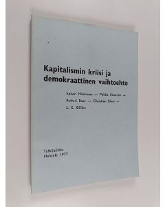 käytetty kirja Kapitalismin kriisi ja demokraattinen vaihtoehto