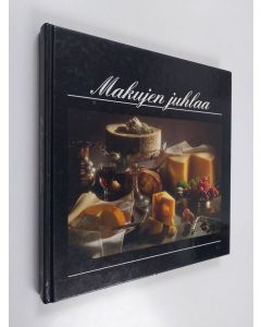 Kirjailijan Mervi Melasniemi käytetty kirja Makujen juhlaa