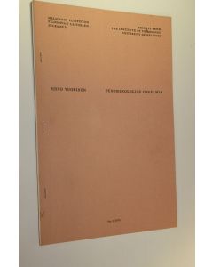 Kirjailijan Risto Vuorinen käytetty teos Fenomenologian ongelmia