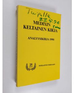 käytetty kirja Medixin keltainen kirja : analyysikirja 1990