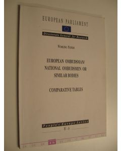 Kirjailijan European Parliament käytetty kirja European Ombudsman / National Ombudsmen or similar bodies - comparative tables